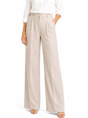 Abercrombie & Fitch Pleated Trousers Office Neutral Versatile Sz 31 Short (12s)